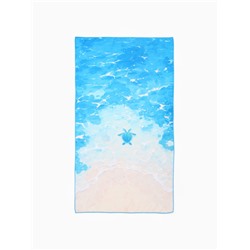 Полотенце пляжное «Этель» Sea, 70×140 см, микрофибра 200 г/м²
