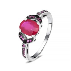 Кольцо, рубин корунд , нанорубин, SL-RIC74