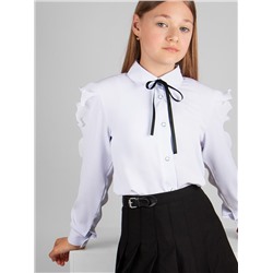 Блузка для девочки длинный рукав Соль&Перец