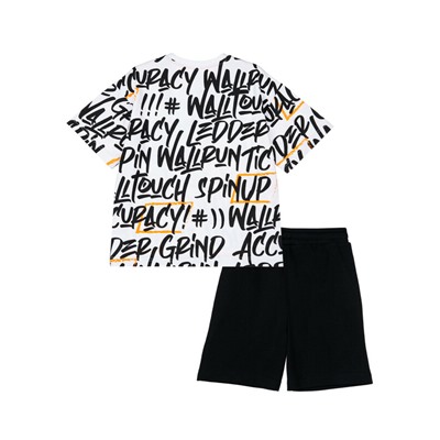 Комплект трикотажный для мальчиков: фуфайка (футболка), шорты