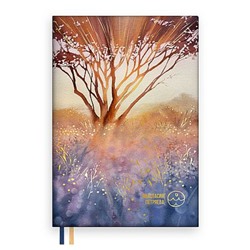 Ежедневник недатированный А5 320 стр. 70658 "СВЕТ СКВОЗЬ ВЕТВИ. #АФФИРМАЦИИ" Феникс