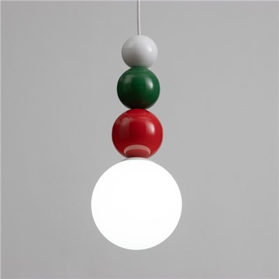 Светильник «Луиджи» LED 7 Вт 3000-6000К белый-зеленый-красный 12×12×28-128 см