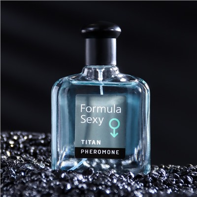 Туалетная вода мужская с феромонами Formula Sexy Titan, 100 мл (по мотивам Chrome Azzaro (Azzaro)