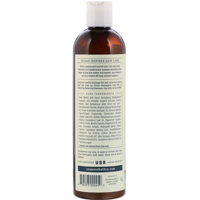 The Seaweed Bath Co., Hydrating Balancing Conditioner. Eucalyptus & Peppermint, 12 fl oz (354 ml)