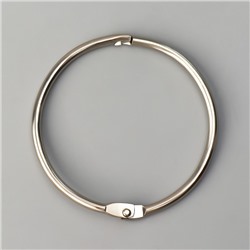 Палитра для лаков на кольце, форма квадрат, 50 шт. по 3 ногтя, прозрачная