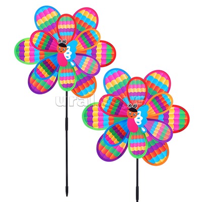 Ветерок "Радужная пчелка" 37*12*73 см., в пакете