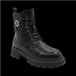 Ботинки на меху А10 черные