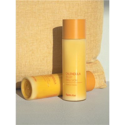 FARMSTAY - ЭМУЛЬСИЯ ДЛЯ ЛИЦА С ЭКСТРАКТОМ КАЛЕНДУЛЫ CALENDULA RELIEF EMULSION, 200 МЛ