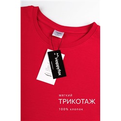 Женская базовая хлопковая футболка Happyfox