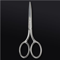 Ножницы маникюрные «Premium», прямые, широкие, 9 см, на блистере