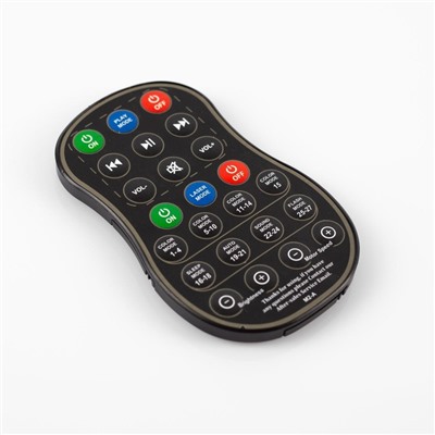 УЦЕНКА Световой прибор «Вселенная», d=11 см, Bluetooth, MicroUSB, 5 В, лазер, динамик, пульт ДУ, свечение мульти