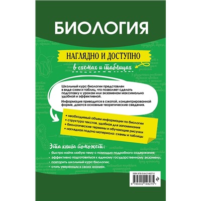 Эксмо Н. Е. Баштанник "Биология: наглядно и доступно"