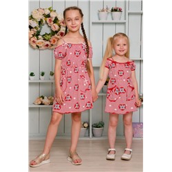 Платье 5119 детское (Красный)