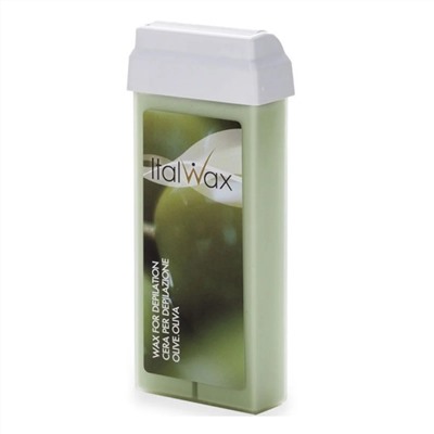 ItalWax Тёплый воск для депиляции в картридже / Classic, Олива, 100 мл 4631