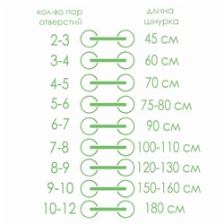 Шнурки для обуви, кевларовые, пара, круглые, d=4 мм, 230 см, чёрные