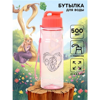 Бутылка для воды пластиковая "Девочка" 500 мл