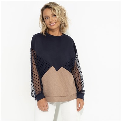 Свитшот оверсайз, Любимый образ (шоколадный мусс)