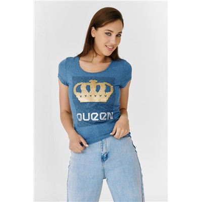 Футболка 8042 (Индиго)