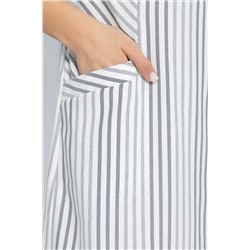 Платье Европейский шик (светло-серое) П13243-19М