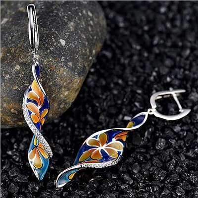 Серьги с английским замком арт. 13 4858 (id 288896)