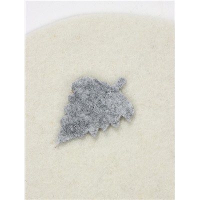 Набор для бани и сауны в косметичке, 3 предмета: шапка, рукавица, коврик, войлок