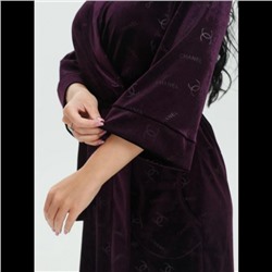 Халат Ирма (Баклажан)