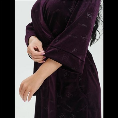 Халат Ирма (Баклажан)