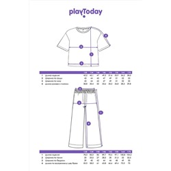 Комплект (Футболка+Брюки) PLAYTODAY, 1074797