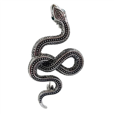 Брошь-кулон ЗМЕЙКА