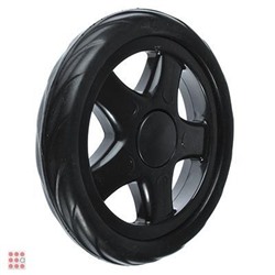 Колесо для тележек, пластик 15 см 1шт