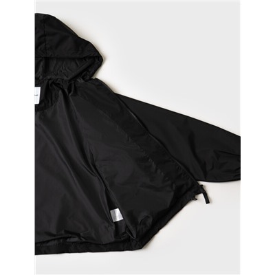 Куртка текстильная с полиуретановым покрытием для девочек (ветровка)