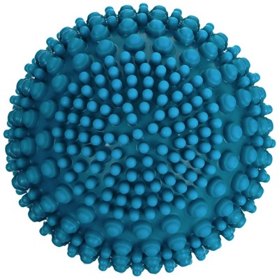 Мяч массажный, d=9 см, 140 г, МИКС