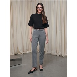 Актуальная коллекция CONTE CON-846 Джинсы mom в пепельном оттенке