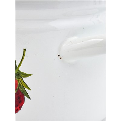 УЦЕНКА Кастрюля эмалированная, 2 л, d=17 см, без крышки, белая