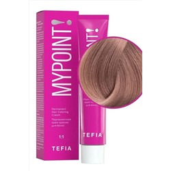 TEFIA Mypoint 8.6 Перманентная крем-краска для волос / Светлый блондин махагоновый, 60 мл KRISTALLER, 1108791