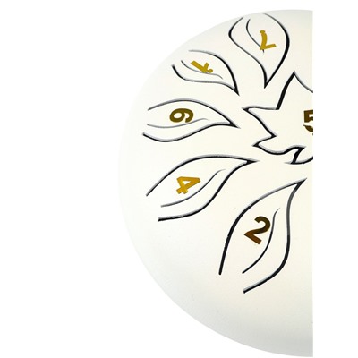 Глюкофон, цветок белый, 11 лепестков, 18×18×11 см