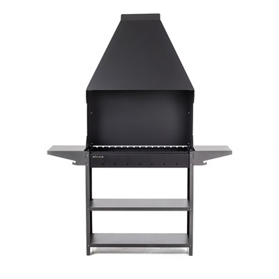 Мангал Professional Standart Zont PSZ3000, 158.2×41.2×207.9 см, 3 мм, полки, с крышей