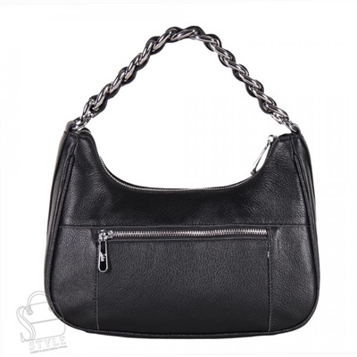 Сумка женская кожаная 970222 black Velina Fabbiano-Safenta/30