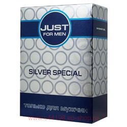 Festiva Подарочный набор для мужчин Just for Men Silver Special Шампунь 210 мл и гель для душа 210 мл