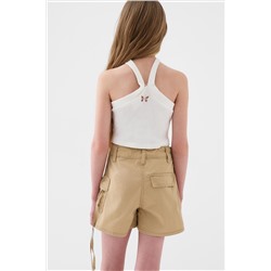 Юбка-шорты текстильные для девочек PLAYTODAY, 1240250