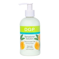 Domix Green Professional Крем для рук и тела укрепляющий / Citrus & Green Tea, 260 мл
