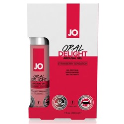 Клубничный лубрикант для оральных ласк Oral Delight Strawberry Sensation - 30 мл.