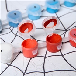 Картина по номерам с подрамником «Человек-паук», 30×40 см