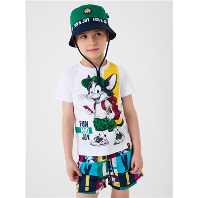 Панама текстильная для мальчиков