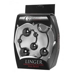 Анальная цепочка Linger Graduated Anal Beads - 35 см.