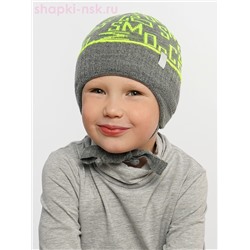 21369 B-W Шапка для мальчика (44-50)