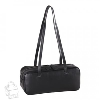 Сумка женская кожаная 6119NN black  Natale Navetta
