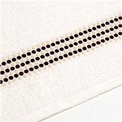 Полотенце махровое Love Life «Адажио» 70×140 см, белый, 100% хл, 450 г/м²