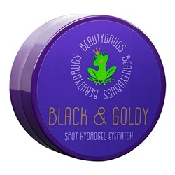 Патчи для глаз BEAUTYDRUGS Black&amp;Goldy Hydrogel Eyepatch 60 шт