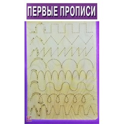 Многоразовые прописи "Первые прописи"